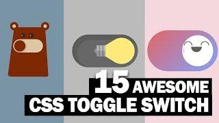 15 Awesome CSS Toggle Switch Ideas You Should See