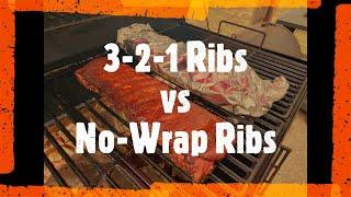 3-2-1 Ribs vs No Wrap Ribs