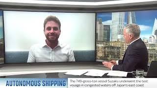 Yarden Gross on Sky News: The world's first autonomous commercial voyage