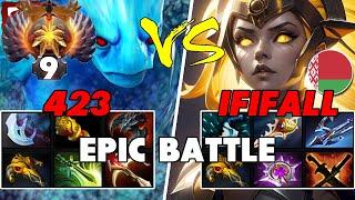 423 (MORPHLING) Carry vs IFIFALL (DAWNBREAKER) Off - Epic Battle Of Pro Dota 2 Players - Z Dota 2