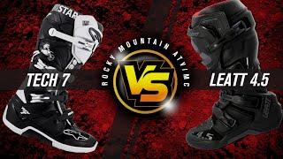 Alpinestars Tech 7 vs  Leatt 4.5 | Which Motocross Boot is Best For You?