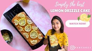 Eggless lemon drizzle cake | Lemon cake | Eggless lemon cake | Easy & Eggless recipes | Loaf cake