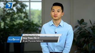 Meet Huy Tran, Mental Health Physician Assistant