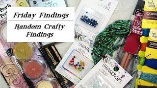 Friday Findings-Random Crafty Findings