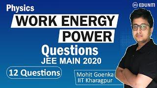 Work Energy Power | JEE Main 2020 Solution | JEE Physics | PYQs | Mohit Sir | Eduniti