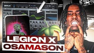 How To Make DISTORTED BEATS For OSAMASON Like LEGION