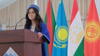 Speech by Kyzzhibek Zhanibekova, Valedictorian