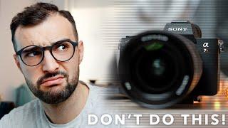 DON'T DO THIS when shooting Mirrorless! Electronic Shutter Photography FAIL