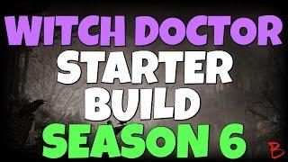 2.4.1 Zuni Witch Doctor Starter Build for Season 6 - Diablo 3