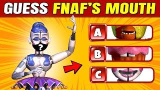 Guess The FNAF Character by Voice & Mouth - Fnaf Quiz |Five Nights At Freddys| Ballora, Freddy, Foxy