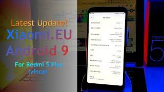 Latest Update! Android 9 Xiaomi.EU v3 MIUI 11 for Vince by PaintYourAndroid