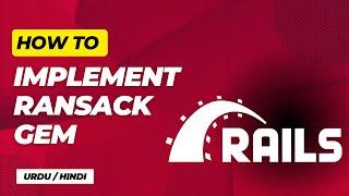 Implement Ransack Gems in Ruby on Rails | Urdu / Hindi