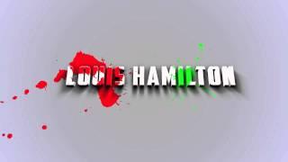 Louis Hamilton 3d splatter