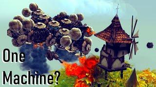 Can You Use One Machine to Beat Every Level in Besiege? (Part 1)