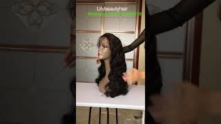 Wholesale best quality frontal lace wig with big sale factory price fast ship out within 2days