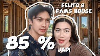 PROGRESS RUMAH FELITO FAMILY 85% SELESAI