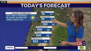 Weather forecast: 100° Heat Wave Begins Today