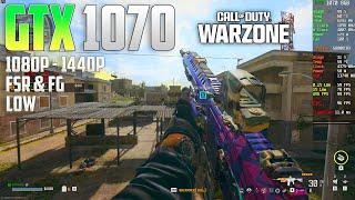 GTX 1070 Call of Duty Warzone 2 | 1440p - 1080p | Low | FSR & FG