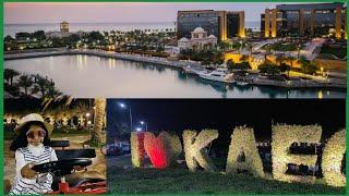 King Abdullah Economic City Rabigh | KAEC | Beautiful Night View of KAEC