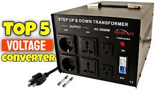 Top 5 Best Voltage Converter Transformer Reviews in 2022