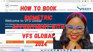 HOW TO BOOK A BIOMETRICS APPOINTMENT ONLINE for CANADA VISA with VFS GLOBAL | step by step guide