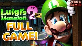 Luigi's Mansion 2 HD Full Game Walkthrough!