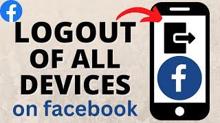 How to Log Out of All Devices on Facebook - 2024