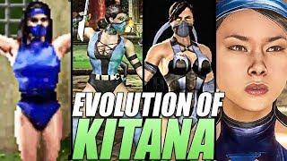 Evolution of Kitana from Mortal Kombat (1993-2019)