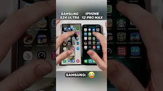 Samsung S24 Ultra vs iPhone 12 Pro Max  Can Apple Hold Its Ground?  #shorts