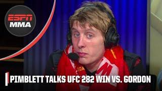 Paddy Pimblett ‘annoyed’ with people saying he lost at UFC 282 | ESPN MMA