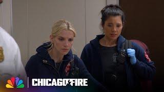 Kidd Gets Knocked Down Helping Patients and Nurses Trapped at the Hospital | Chicago Fire | NBC