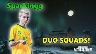 Sparkingg & Vhz - DUO SQUADS! - PUBG