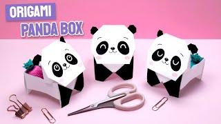 How to Make a Paper Box | Origami Panda Box