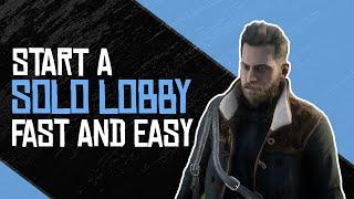 EASY SOLO LOBBY METHOD IN RED DEAD ONLINE