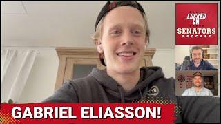 Gabriel Eliasson Interview: Being Drafted By The Ottawa Senators, Playing Mean + More!