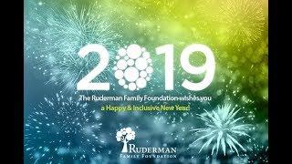 Happy New Year from The Ruderman Family Foundation