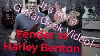 Harley Benton ST Modern Plus vs Fender Standard Ultra II