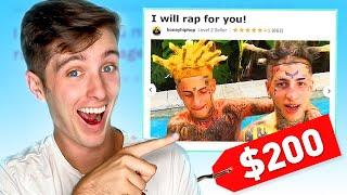 I Paid Fiverr Rappers to Rap On My Beat!