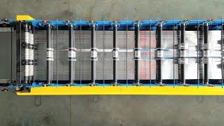 Metal Floor Decking Roll Forming Machine