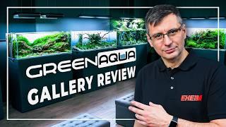 INSIDE THE GREEN AQUA GALLERY 2024 | Aquarium Review with Ratings