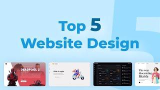 Top 5 Website Design With Source Code | Speed Code | Web Dev Tutorial