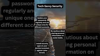 Tech-Savvy Security: Protecting Your Digital World. #OnlinePrivacy #Cybersecurity #DigitalProtection