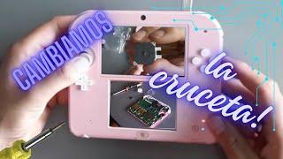 Cambiar cruceta analógica Nintendo 2DS