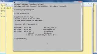 How to Work with Python in Interactive Mode in Command Prompt Windows