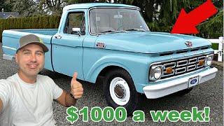 How to make $1000 a week with a PICKUP TRUCK!