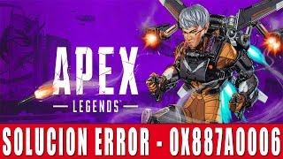 SOLUCION APEX LEGENDS ENGINE ERROR - 0x887A0006 - "DXGI_ERROR_DEVICE_HUNG"