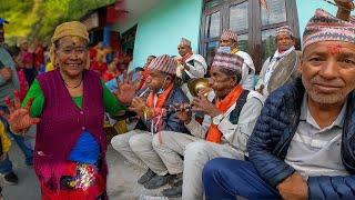 See How a Village Wedding Is in Nepal. I Visited Villages, Food, Houses and Life /330