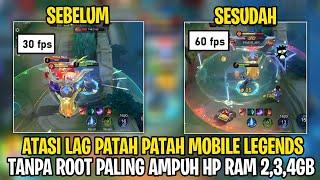 NO ROOT ! Cara Ampuh Atasi Lag Patah Patah Mobile Legends Setelah Update Terbaru