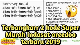 Terbongkarr 2 trik /Kode Sakti Indosat oreedoo terbaru 2019