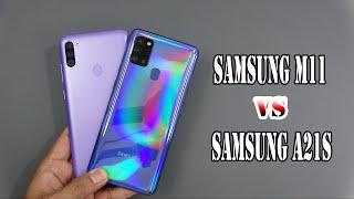 Samsung Galaxy M11 vs Galaxy A21s | SpeedTest and Camera comparison